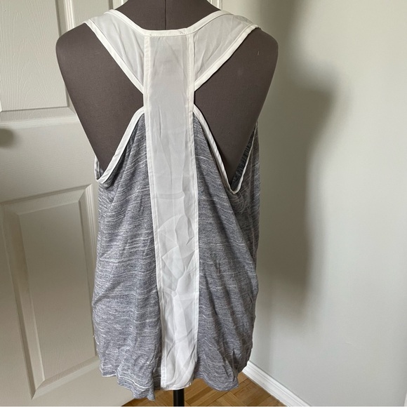 Fenn wright Manson Gray knit Racerback tank top size medium - Picture 2 of 8